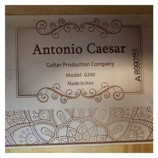 گيتار کلاسیک آنتونيو سزار Antonio Cesar G 300 آکبند