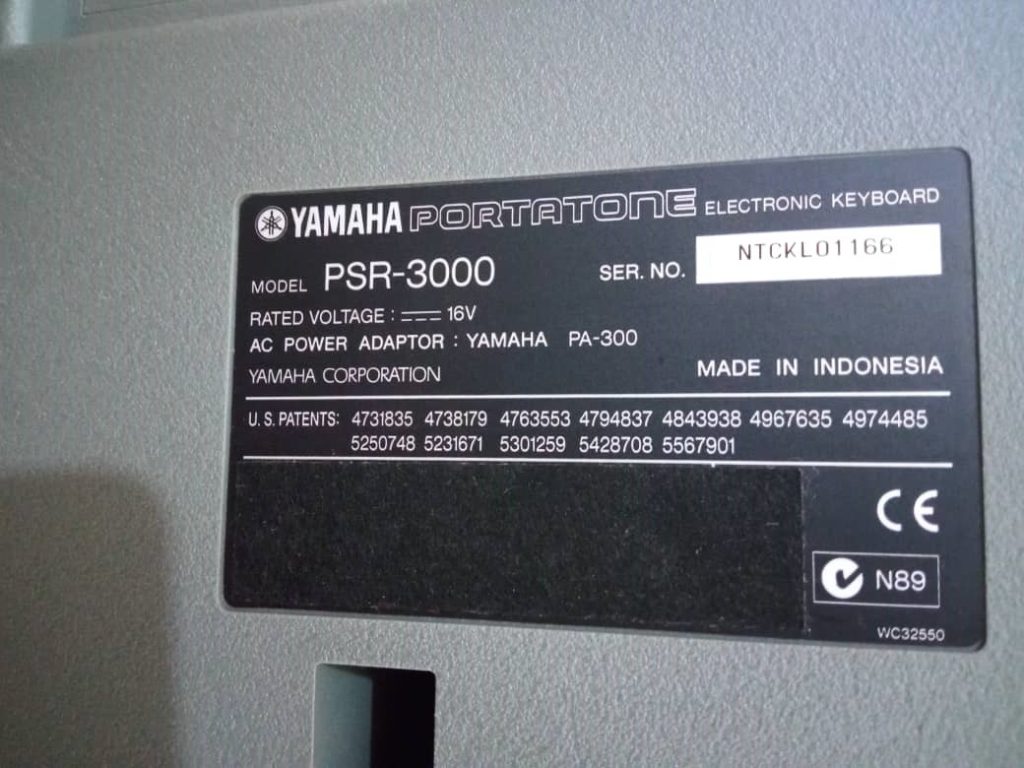 کیبورد ارنجر یاماها PSR3000