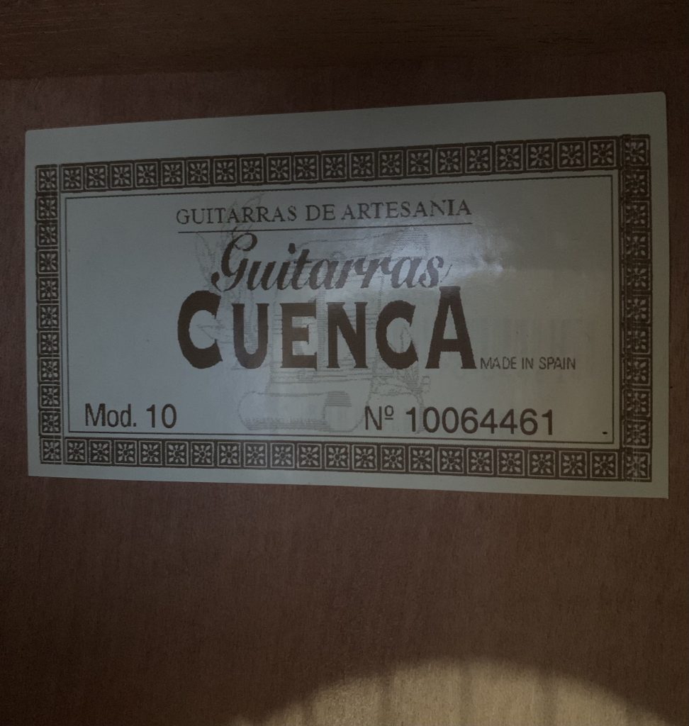 گیتار کوئنکا Cuenca اصل اسپانیا نو آکبند