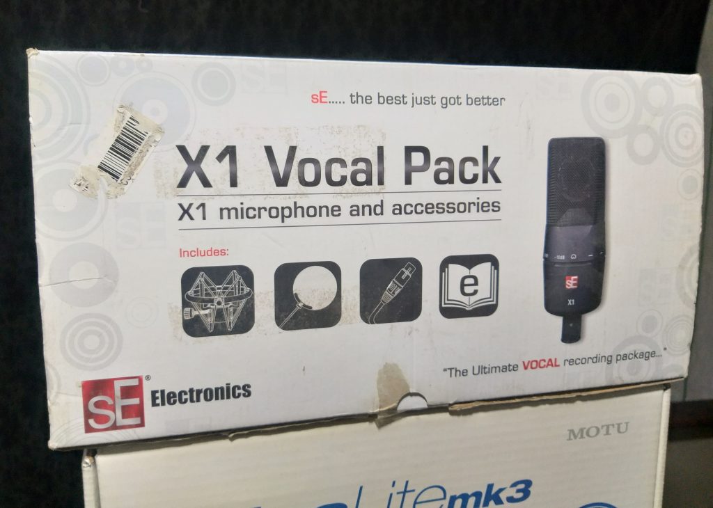 میکروفن استودیویی (SE electronics (Vocal pack x1