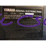 پیانو دیجیتال 5 اکتاو یاماها مدل Yamaha YPP 35 ژاپنی اصل