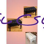 صندلی پیانو سوپر لمسه قابل تنظیم پایه آهویی آکبند