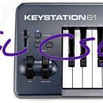 میدی کنترلر M-Audio Keystation 61 MKII کارکرده
