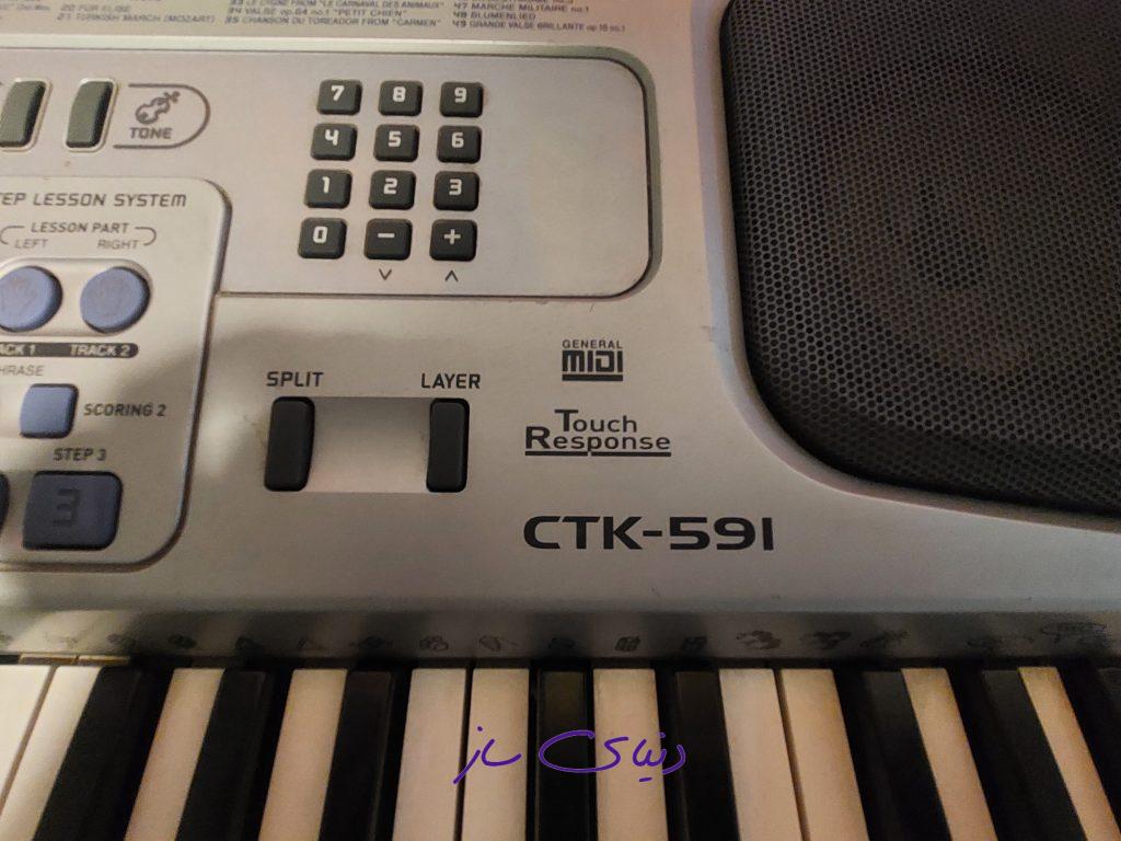 کیبورد مدل CTK-591